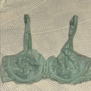 Target Lace Underwire Bra in Soft Green